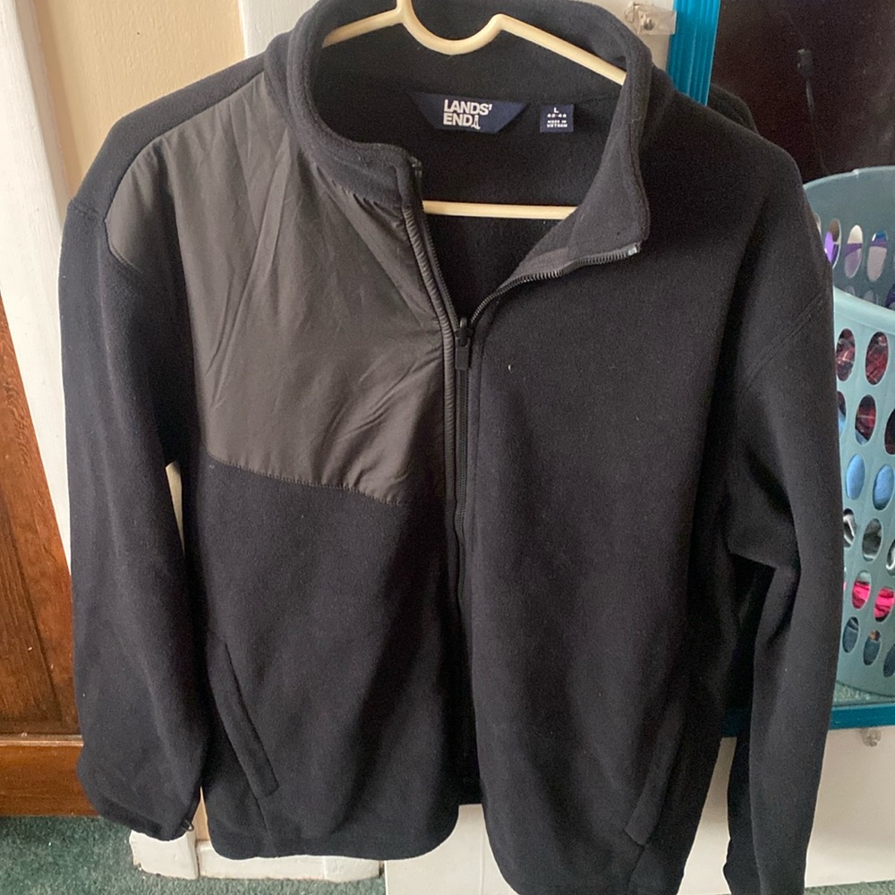 Lands’ End fleece